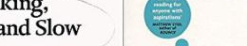 Thinking Fast And Slow